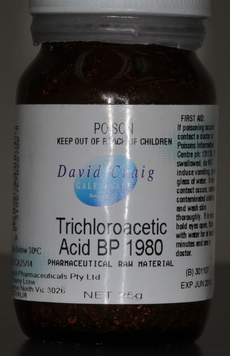 Trichloroacetic acid Dentist Information Materials Brisbane Prosthodontics