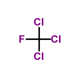 Trichlorofluoromethane Fluorotrichloromethane CCl3F ChemSpider