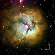 Trifid Nebula httpsuploadwikimediaorgwikipediacommonsthu