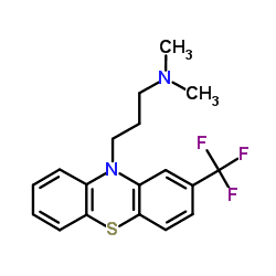 Triflupromazine triflupromazine C18H19F3N2S ChemSpider