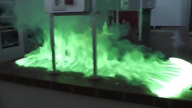 Trimethyl borate Flammenfarbe von Borsuretrimethylester flame color of trimethyl