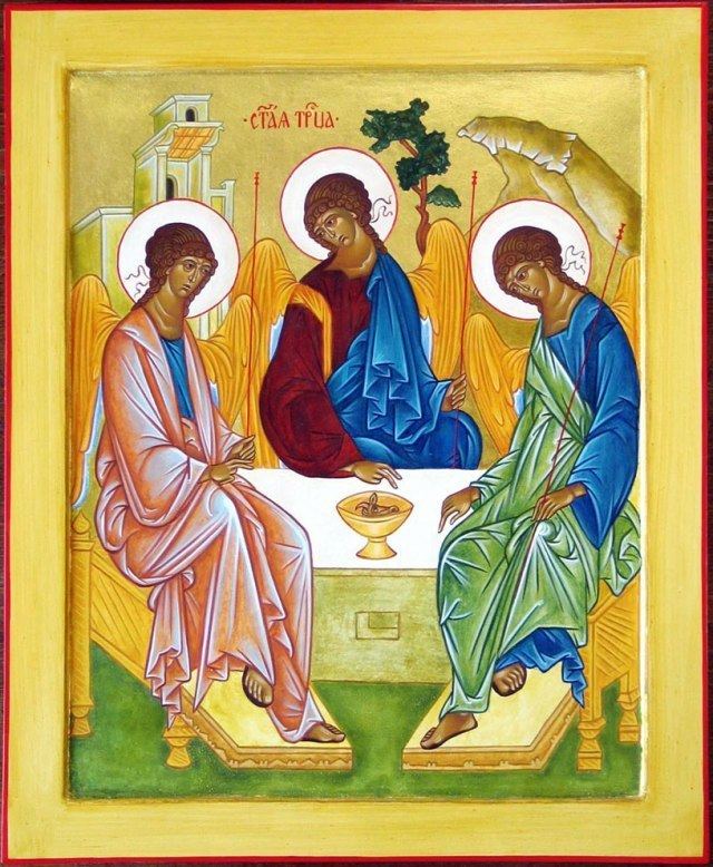 Trinity (Andrei Rublev) The Holy Trinity by Andrei Rublev receive amp enter