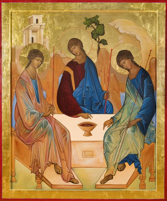 Trinity (Andrei Rublev) Specific Icons Iconography Institute