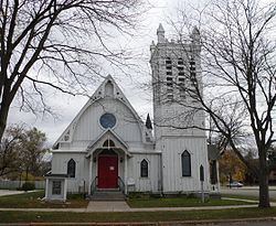 Trinity Episcopal Church (Caro, Michigan) httpsuploadwikimediaorgwikipediacommonsthu