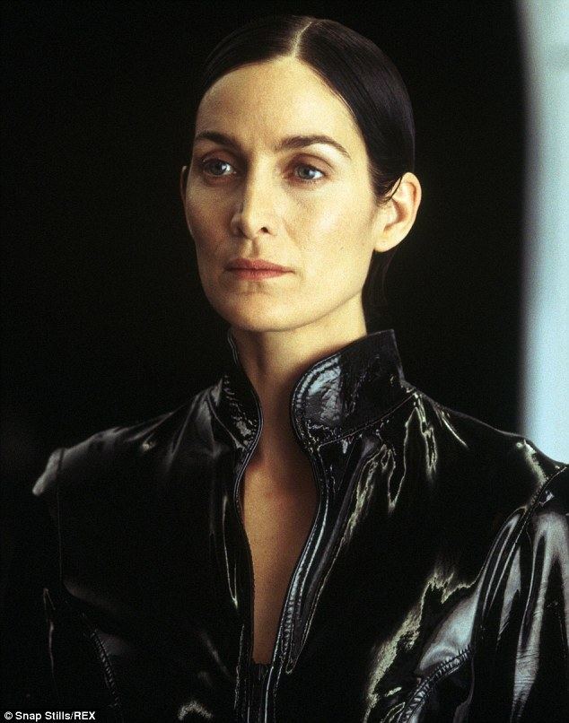 Trinity (The Matrix) Matrix beauty CarrieAnne Moss still stunning at 46 even without