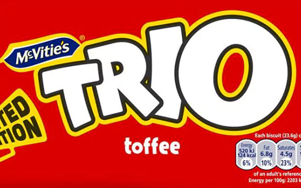 Trio (chocolate bar) Trio chocolate bars set for a comeback after 13 years Telegraph