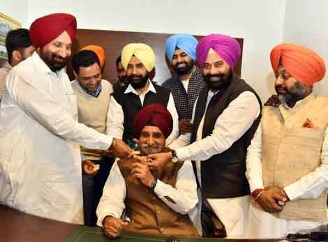 Tripat Rajinder Singh Bajwa Tript Rajinder Singh Bajwa assumes charge as Punjab Cabinet Minister