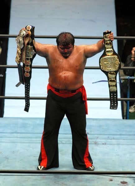 Triple Crown Heavyweight Championship Triple Crown Heavyweight Champion Shinya Hashimoto Japanese
