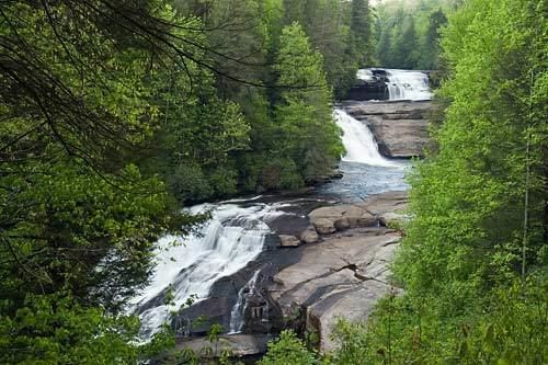 Triple Falls (DuPont State Forest) wwwncwaterfallscomtriple47rawjpg