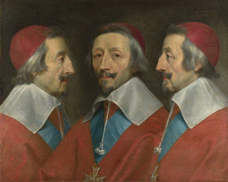 Triple portrait of Cardinal de Richelieu httpswwwnationalgalleryorgukserveriipFIF
