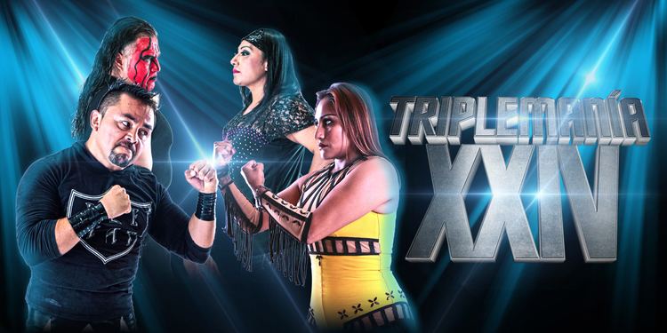 Triplemanía XXIV Las Apache Vs Averno y Chessman en Triplemana XXIV