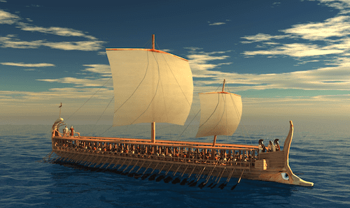 Trireme Triremes TripleDecker Warships That Ruled the Ancient Seas Kids