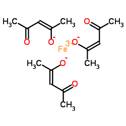 Tris(acetylacetonato)iron(III) Iron3 tris2Z4oxo2penten2olate C15H21FeO6 ChemSpider