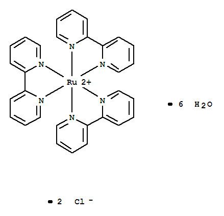 Tris(bipyridine)ruthenium(II) chloride CAS No50525274Ruthenium2tris2239bipyridinekN1kN1