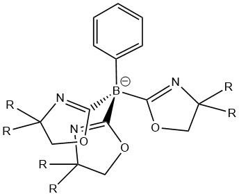Trisoxazolinylborate