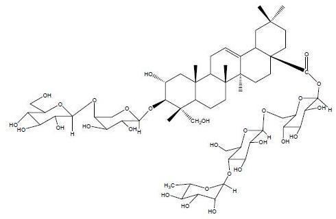 Triterpenoid saponin Molecules Free FullText A New Triterpenoid Saponin from