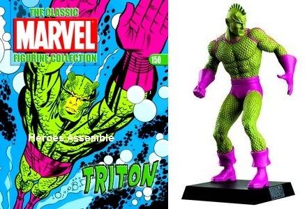 Triton (comics) Classic Marvel Figurine Collection 150 Triton Eaglemoss Publications