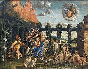 Triumph of the Virtues (Mantegna) httpsuploadwikimediaorgwikipediacommonsthu