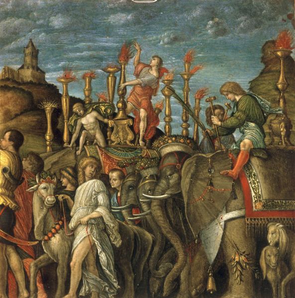 Triumphs of Caesar (Mantegna) from Mantegna Triumph of Caesar eleph Andrea Mantegna as art