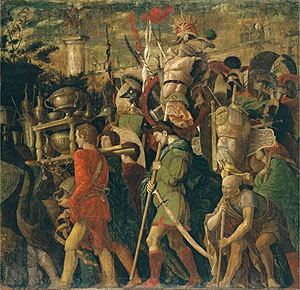 Triumphs of Caesar (Mantegna) Masterpieces in the Royal Collection The Triumphs of Caesar The