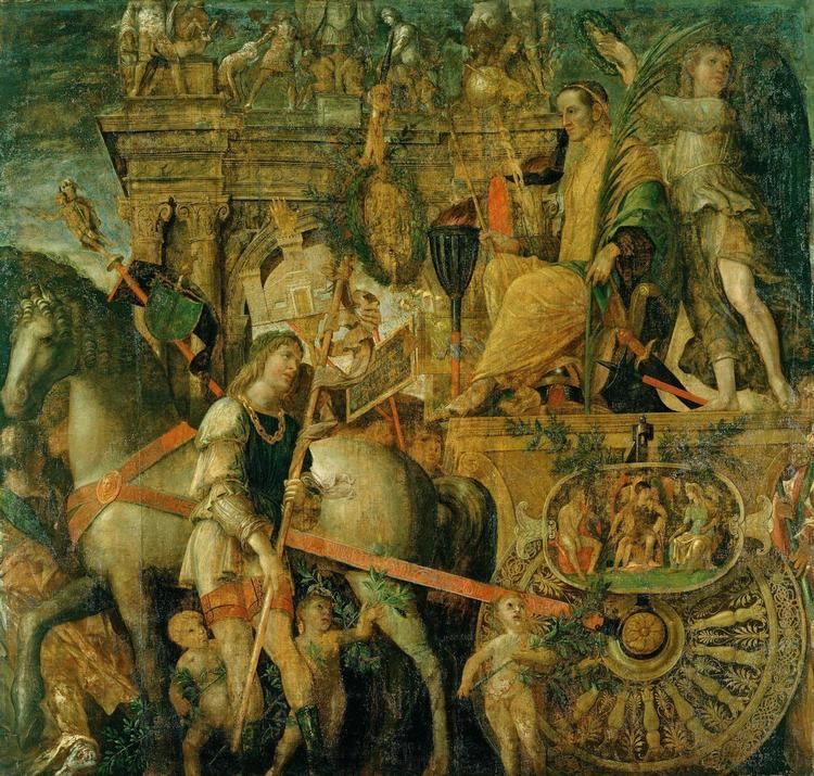Triumphs of Caesar (Mantegna) FileThe Triumphs of Caesar IX Julius Caesar on his triumphal