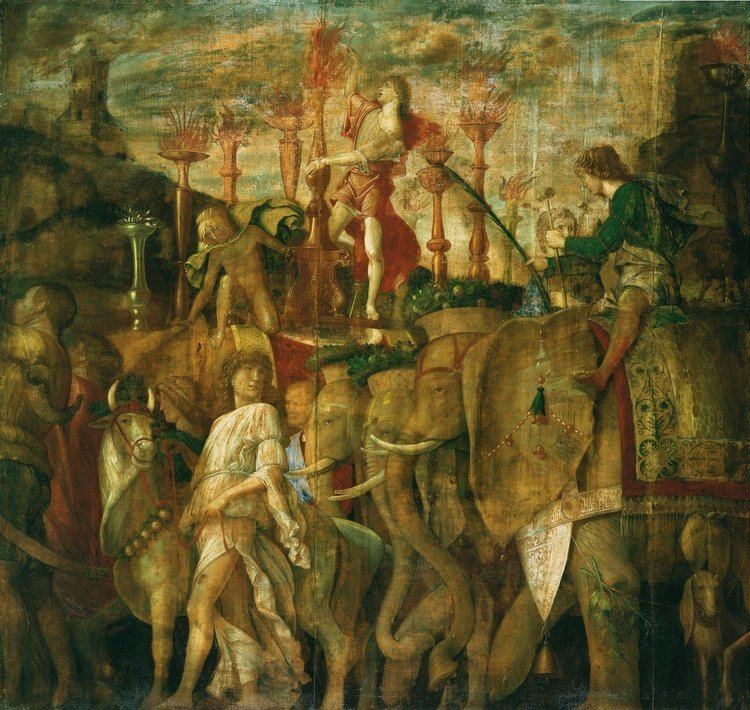 Triumphs of Caesar (Mantegna) The Triumphs of Caesar The Elephants Andrea Mantegna quotOne