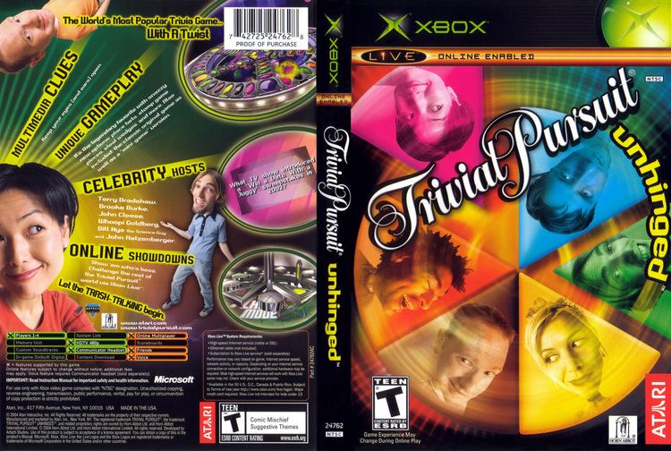 Trivial Pursuit: Unhinged trivial Pursuit Unhinged Cover Download Microsoft Xbox Covers