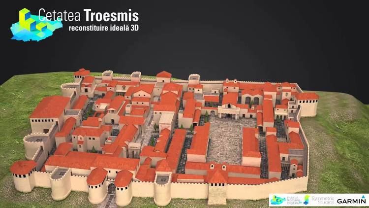 Troesmis Cetatea Troesmis 3D YouTube