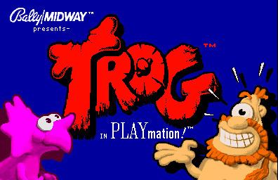 Trog (video game) Trog Videogame by Bally Midway