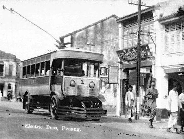 Trolleybuses in George Town, Penang