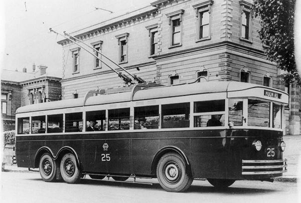 Trolleybuses in Hobart