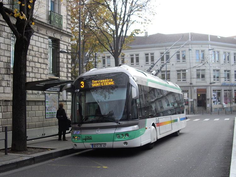 Trolleybuses in Saint-Étienne