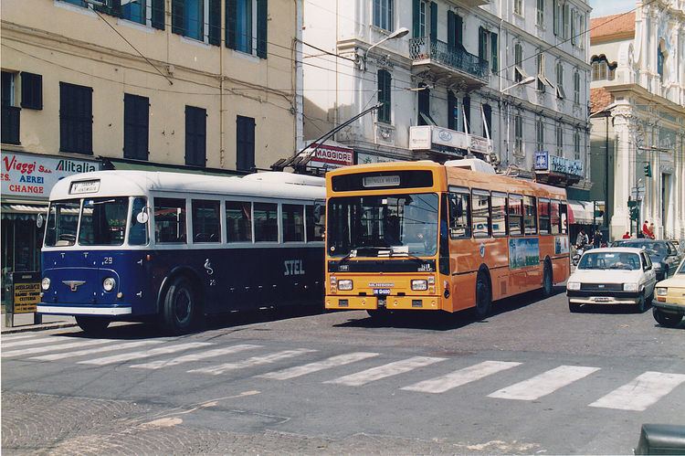 Trolleybuses in Sanremo