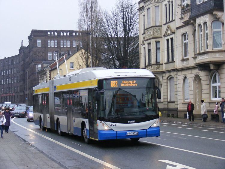 Trolleybuses in Solingen