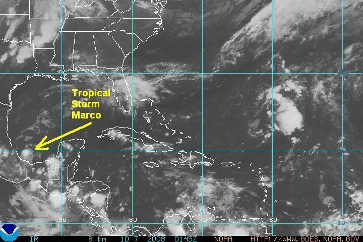 Tropical Storm Marco (2008) MiniMarcoYou call this a tropical storm InstaWeather Insights