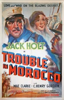 Trouble in Morocco movie poster
