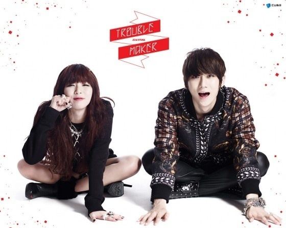 Trouble Maker (duo) Kpop duo Trouble Maker 4minute39s HyunA and B2ST39s Jang Hyunseung