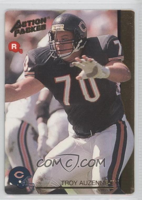 Troy Auzenne 1992 Action Packed Rookie Update Base 22 Troy Auzenne COMC