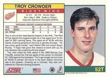 Troy Crowder The Trading Card Database Troy Crowder Gallery