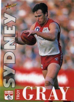 Troy Gray SYDNEY Troy Gray 147 SELECT 1996 Australian Rules Football AFL