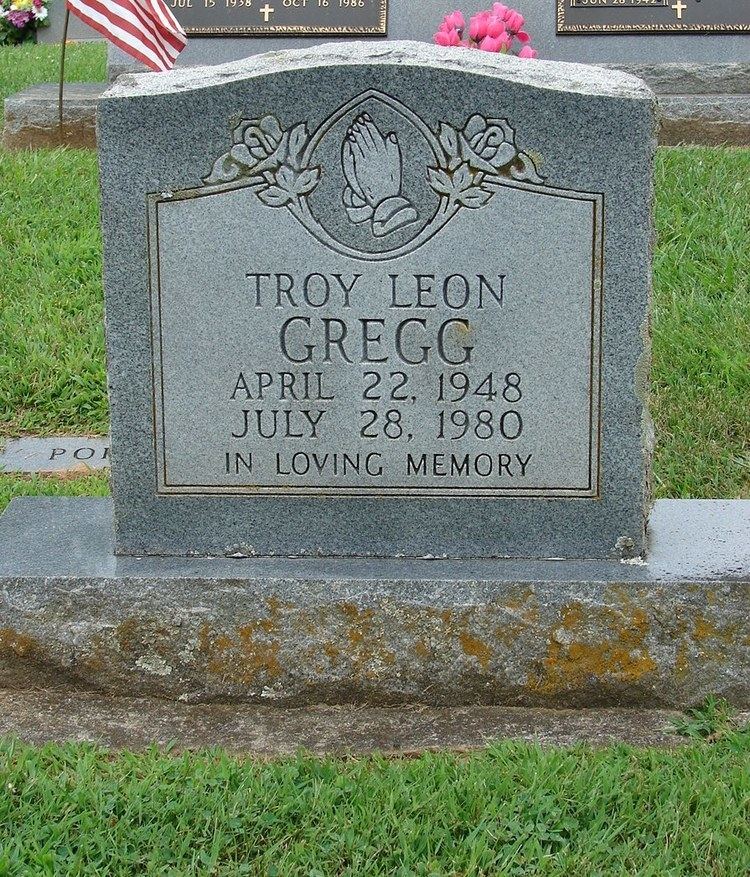 Troy Leon Gregg Troy Leon Gregg 1948 1980 Find A Grave Memorial