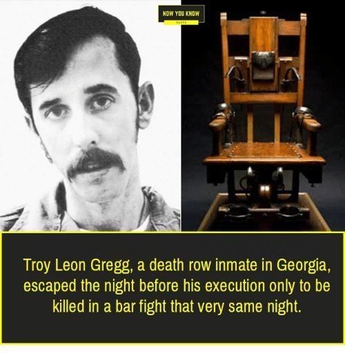 In what bar in North Carolina was Troy Leon Gregg killed after he escaped  prison the night after his scheduled execution in Georgia? - Quora