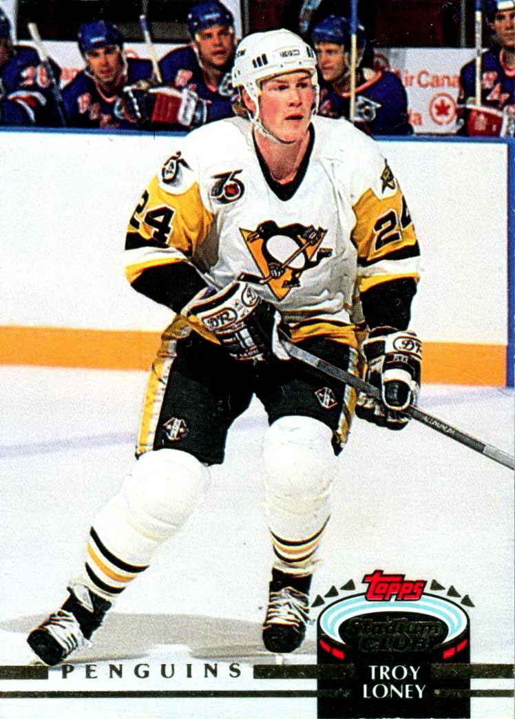 Troy Loney Troy Loney Player39s cards since 1990 1993 penguins