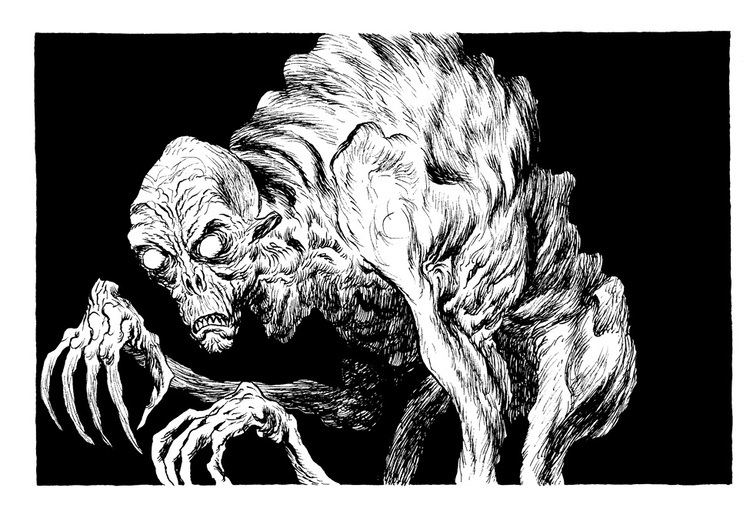 Troy Nixey Exclusive Art of Darkness Monster Legacy