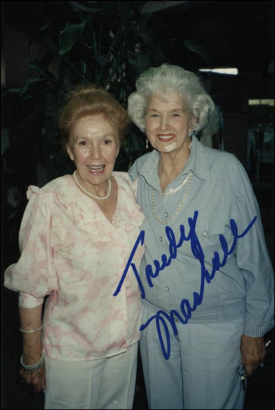 Trudy Marshall Trudy Marshall Photograph Signed Autographs Manuscripts