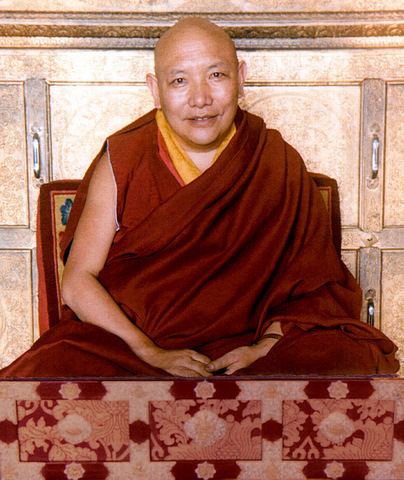 Trulshik Rinpoche Programme du Centre d39Etudes de Chanteloube
