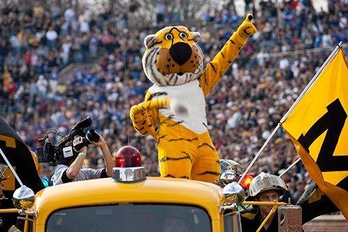 Truman the Tiger History of the Mascot and Colors Mizzou University of Missouri