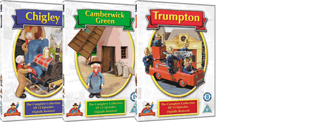 Trumptonshire Prawnsoda DVD Design Trumptonshire