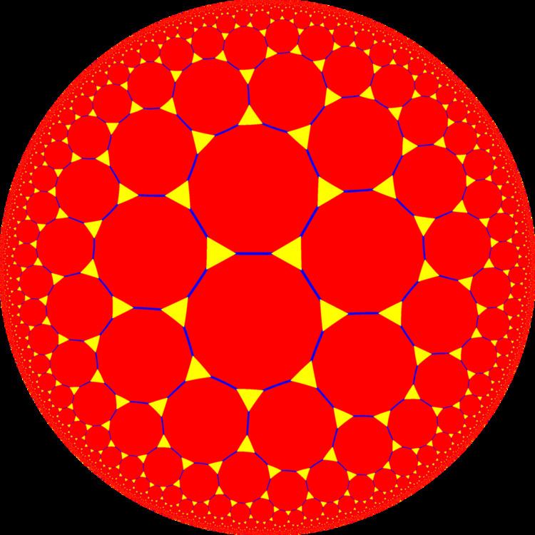 Truncated heptagonal tiling
