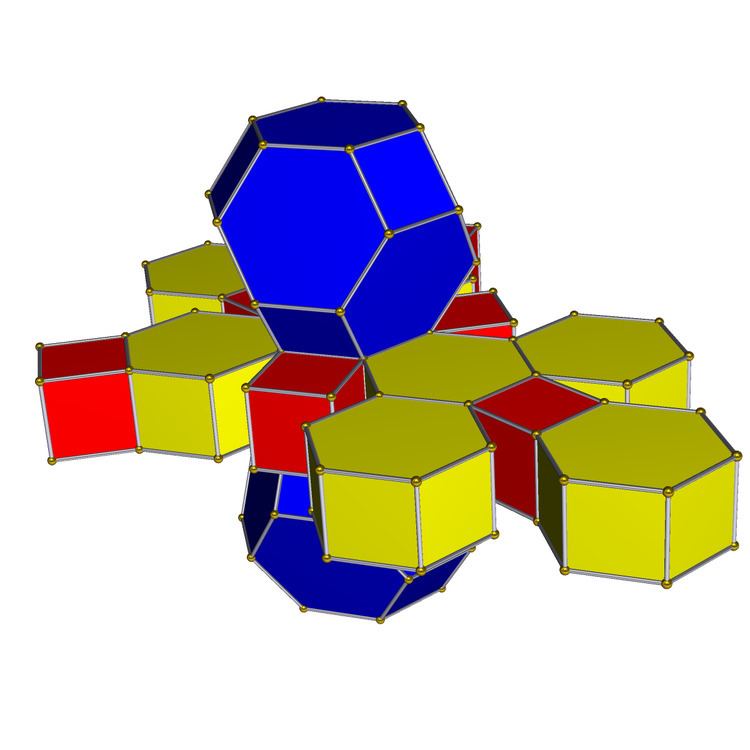 Truncated octahedral prism